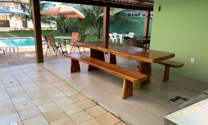 Aratuba House | Inviting 3/4 House with Pool in Condomínio Arauá