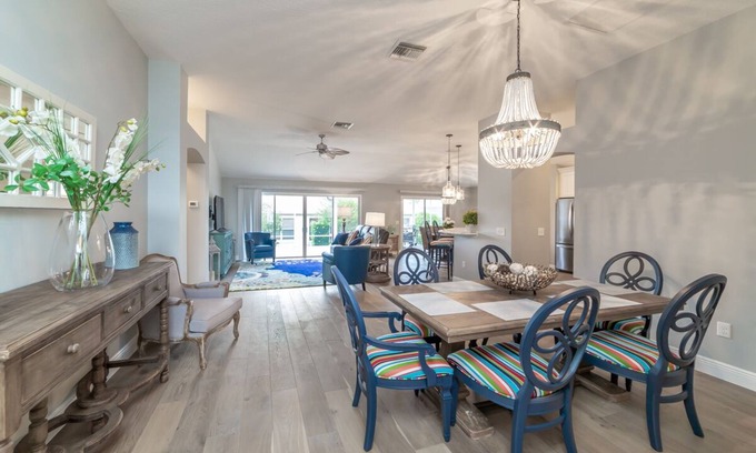 Piedmont House | Newly Remodeled 3 Bedroom Home with Golf Cart & WiFi