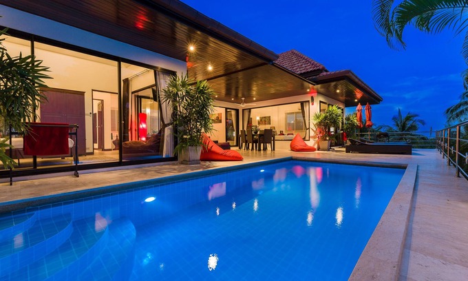 Bophut Villa | Ocean View Villa in Chaweng: Top Rated with Private Pool