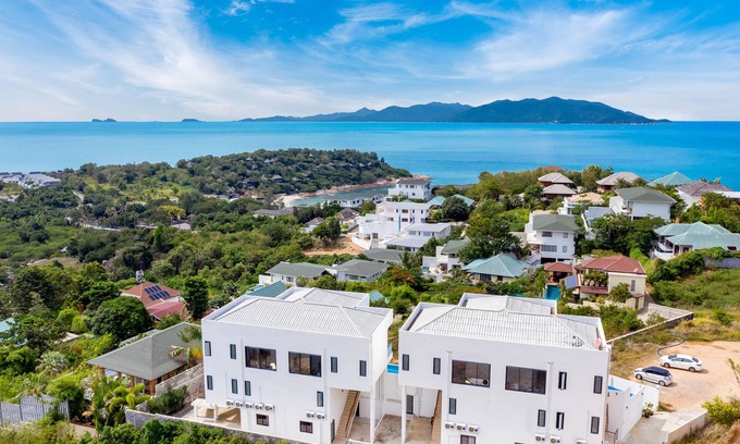 Plai Laem Villa | Seaview Villa Just Steps from the Beach with Pool