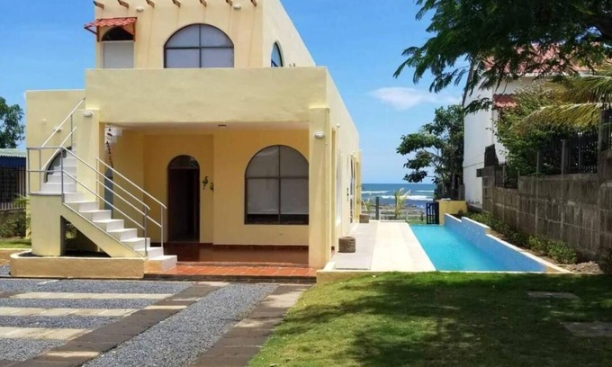 Masachapa House | Oceanfront Beach House with Private Pool in Nicaragua