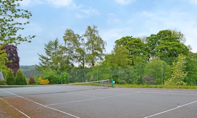 Bronygarth Ski Chalet | Tranquil Lodge with Pool Overlooking Ceirog Valley & Chirk Castle