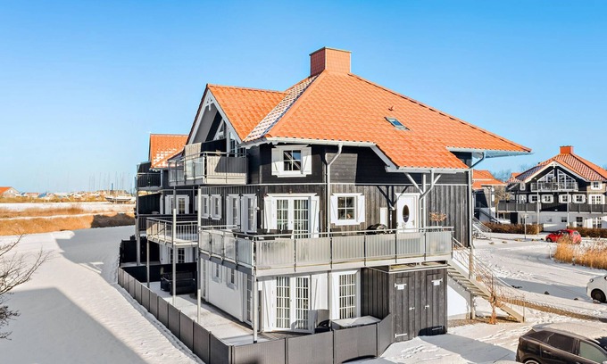Bogense Apartment | Dreamy Escape: Enjoy Oceanfront Views & Spa Amenities