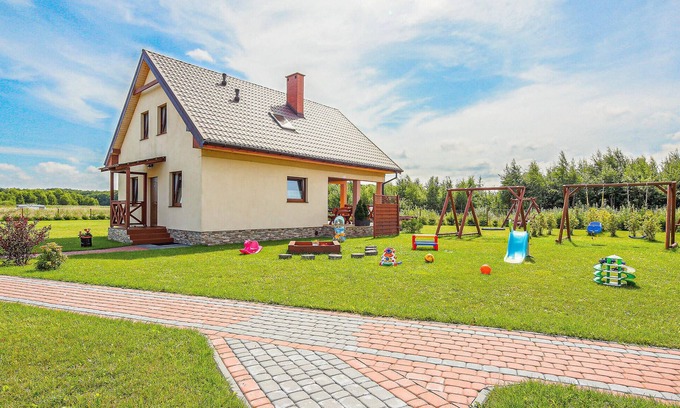 gmina Bedzino House | Unforgettable Vacation Home in Podamirowo with Pool & Spa