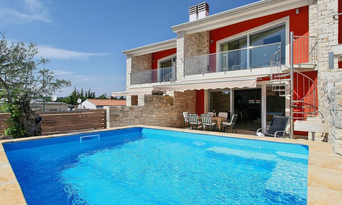 Krizine House | Relaxing Retreat Near Umag: Oceanfront Views Await