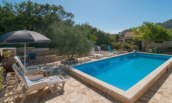 Gornje Selo House | Peaceful Vacation Home with Pool and Ocean Views for Families