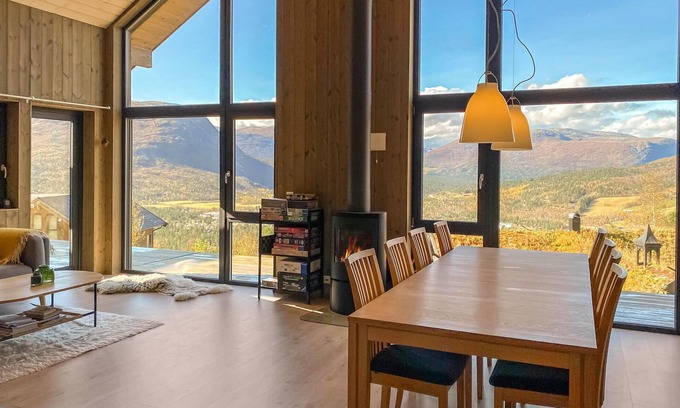 Bjorli House | Modern Family Retreat with Countryside Views and Pet-Friendly Amenities