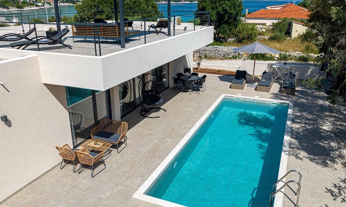 Prizba House | Serene Vacation Home with Oceanfront Views on Korcula