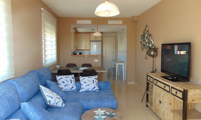Roquetas de Mar Condo | Elegant 3 Bedroom Penthouse with Pool and Terrace