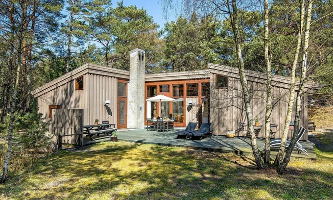Spidsegard House | Tranquil Forest Retreat Near Oceanfront Views on Bornholm