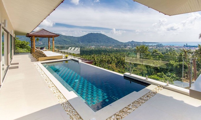 Maret Villa | 3 bedrooms seaview villa Koh Samui-Lamai