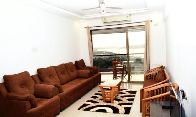 Ilhas Apartment | Budget-Friendly 3 BHK Apartment with Scenic River View