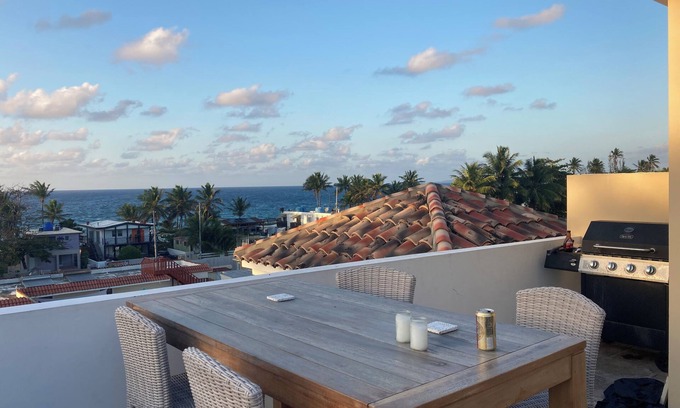 Puntas Condo | Beautiful Penthouse Steps from Sandy Beach, Rincon