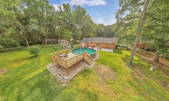 Charlotte House | Relaxing 3 King Bedroom House with Pool in Charlotte