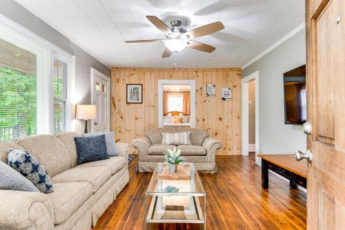 Forest City House | Cozy Forest City Retreat with Fire Pit - Near Downtown!
