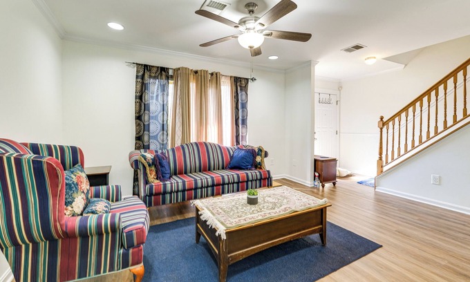 Herndon House | 3 Mi to Dulles Airport: D.C. Area Townhome