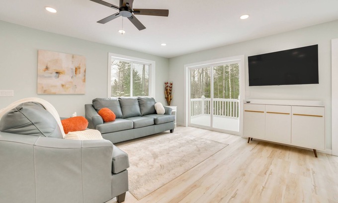 Rogers City House | 3 Mi to Lake Huron: Secluded Home in Rogers City