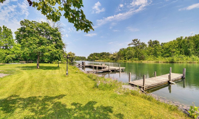 Waterloo Apartment | 3 Mi to Seneca Lake: Couple's Apt w/River Access
