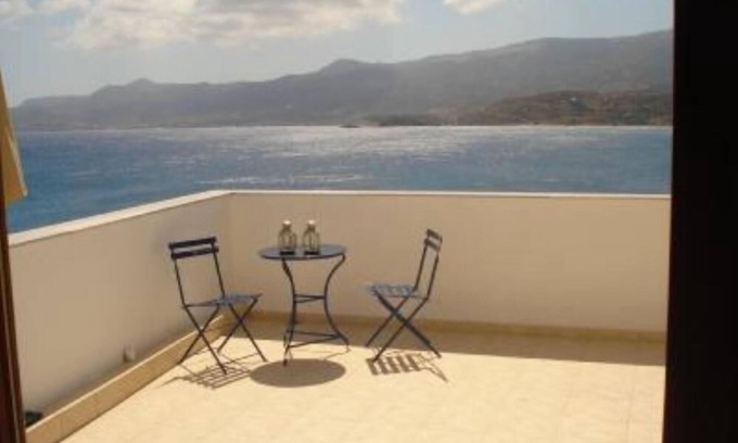 Sitia Apartment | Seafront Apartment with Terrace & Panoramic Ocean Views