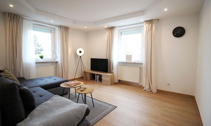 Versbach Apartment | 3 Zimmerwohnung in Würzburg Nähe Uniklinik, bis zu 6 Personen