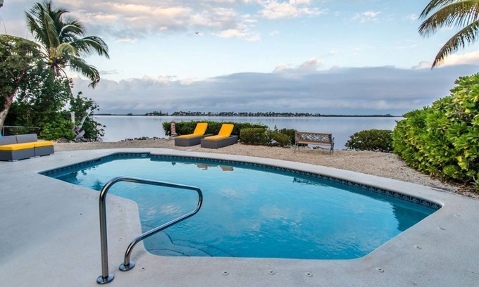 Bay Point House | Waterfront Retreat with Pool, Kayaks & Boat Dockage