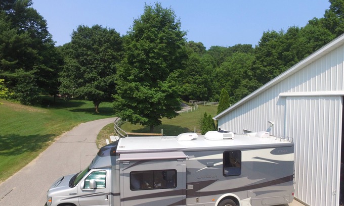 Cedar House | Private 30' Motorhome with Oceanfront Views & Pet-Friendly