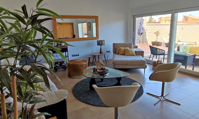 Roquetas de Mar Ski Chalet | Beachside Oasis with Pool, Spa & 10/10 Guest Rating