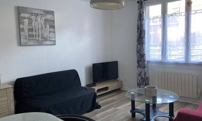 Dieppe Apartment | Bright Apartment Steps from the Beach with Ocean Views