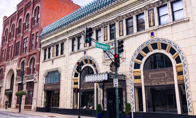Downtown Asheville Condo | Historic Art Deco S&W Building in Downtown Asheville