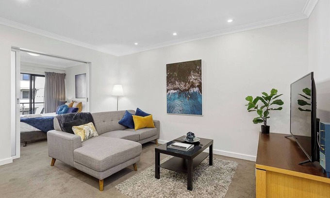 Perth Central Business District Apartment | Discover 309 Secret City Sanctuary: Pool, Parking & Views
