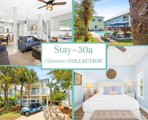 Village of Sugar Beach House | 30a Shell Yeah! by Stay on 30a- Golf Cart-Bikes!
