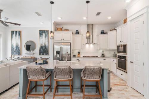 Panama City Beach House | Top Rated 30A Resort: Pool, Golf Cart & Beach Gear Included