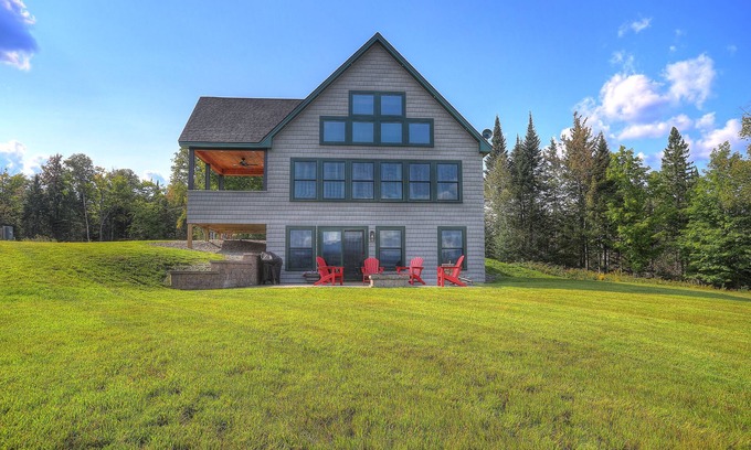 Rangeley House | Explore 33 Hilltop: New Home with Rangeley Lake Views