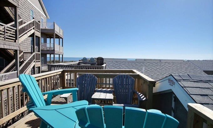 Hatteras Condo | Cozy 34 Sailing In A Gale Studio with Kitchen & Breakfast