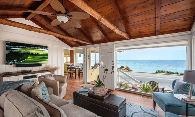 Pacific Grove House | Oceanview Serenity: Pet-Friendly Retreat Near Car Week