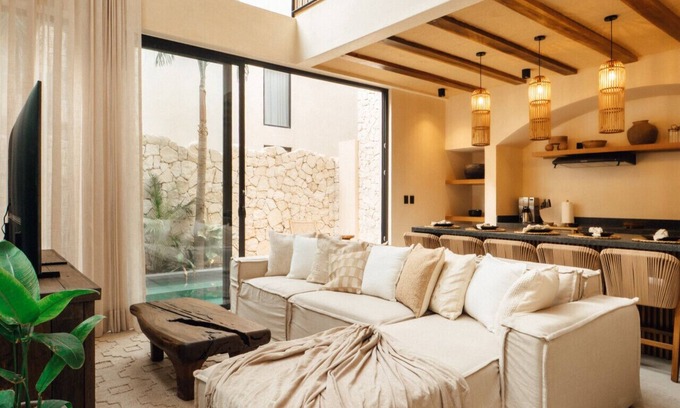 Tulum Villa | 3Br Designer Villa for 8, concierge, two pools