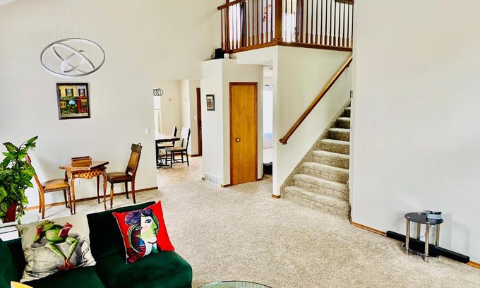 Briargate House | Family-Friendly 3BR Home Near USAFA with Cozy Fireplace