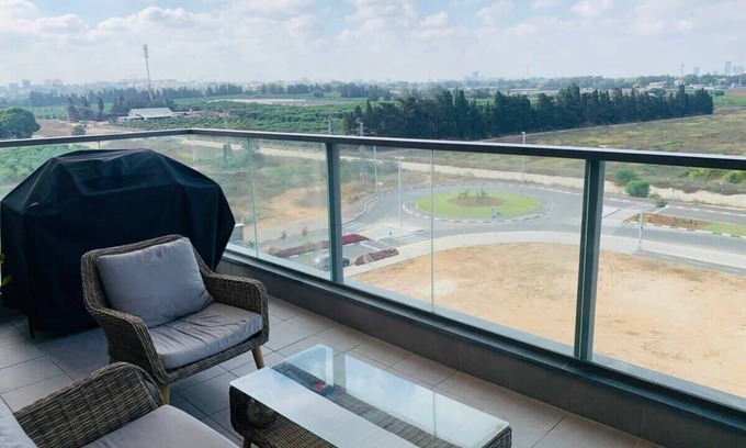 Yanuv Apartment | Unique 3BR Apartment with Breathtaking Views in Glil Yam