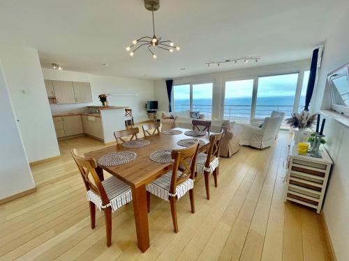 Blankenberge Apartment | Oceanfront 3BR Zeedijk Apartment with Private Beach Access