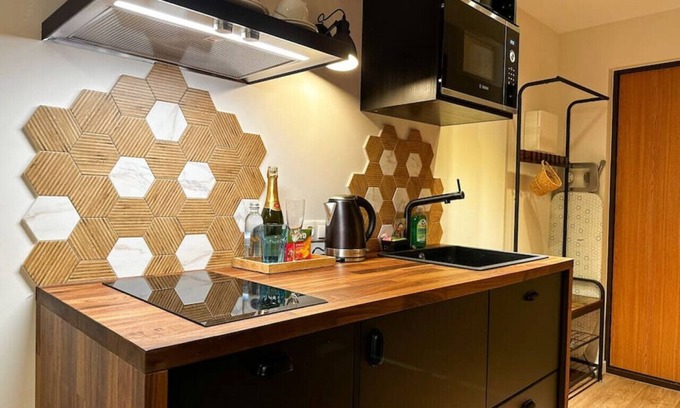 Klaipeda Apartment | Modern Center Apartment with Kitchen & Family-Friendly Vibes