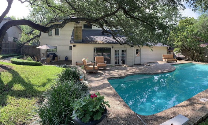 Bee Cave Woods House | Stunning 4-Bedroom Home with Pool Near Downtown & Zilker