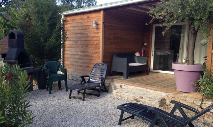 Aregno Ski Chalet | Spacious Air-Conditioned Wooden Chalet for 6 Near Algajola