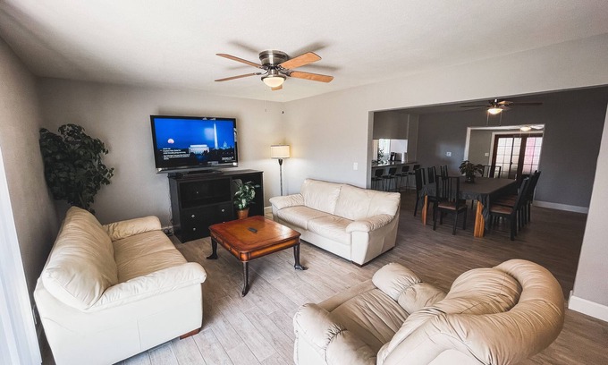 Alhambra House | Family-Friendly Retreat with Private Yard and Kitchen Access