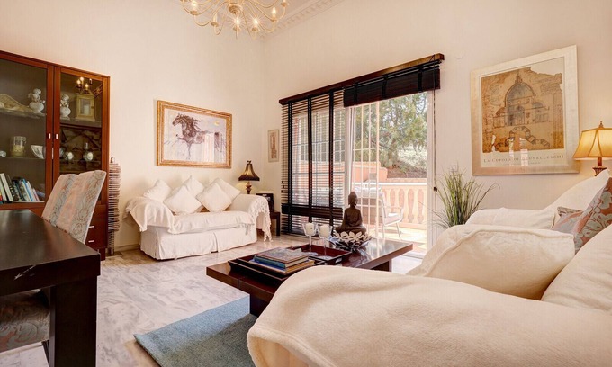 Torrequebrada Ski Chalet | Oceanfront Celtic House with Pool & Spa in Benalmadena