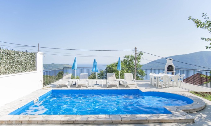 Herceg Novi Villa | Exclusive 4 Bed Villa with Pool and Breathtaking Sea Views
