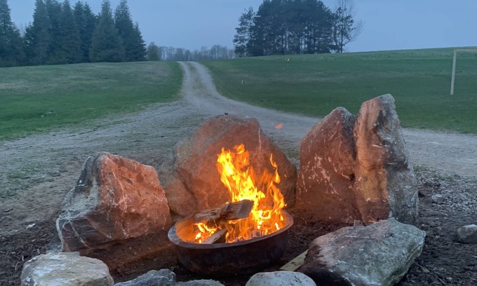 Charlevoix House | Secluded 4-Bedroom Farmhouse with Ocean Views & Spa