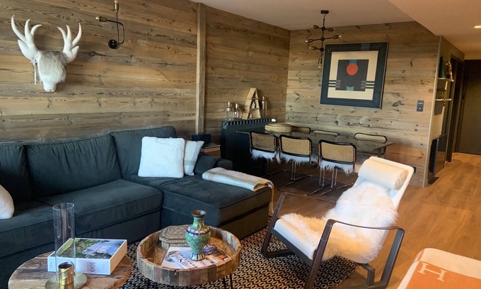 Pra Loup Apartment | Family-Friendly Retreat with Spa and Kitchen Amenities