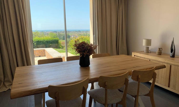 Barneville-Carteret House | Sea View 4 Bedroom House with Garden in Barneville Village