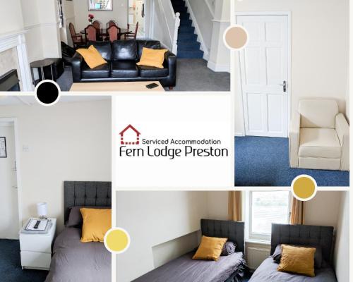 Preston House | Cozy 4 Bedroom House at Fern Lodge Preston - Free WiFi & Parking