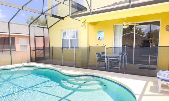 Sandy Ridge Villa | Family-Friendly 4 Bedroom Pool Home Near Disney Attractions